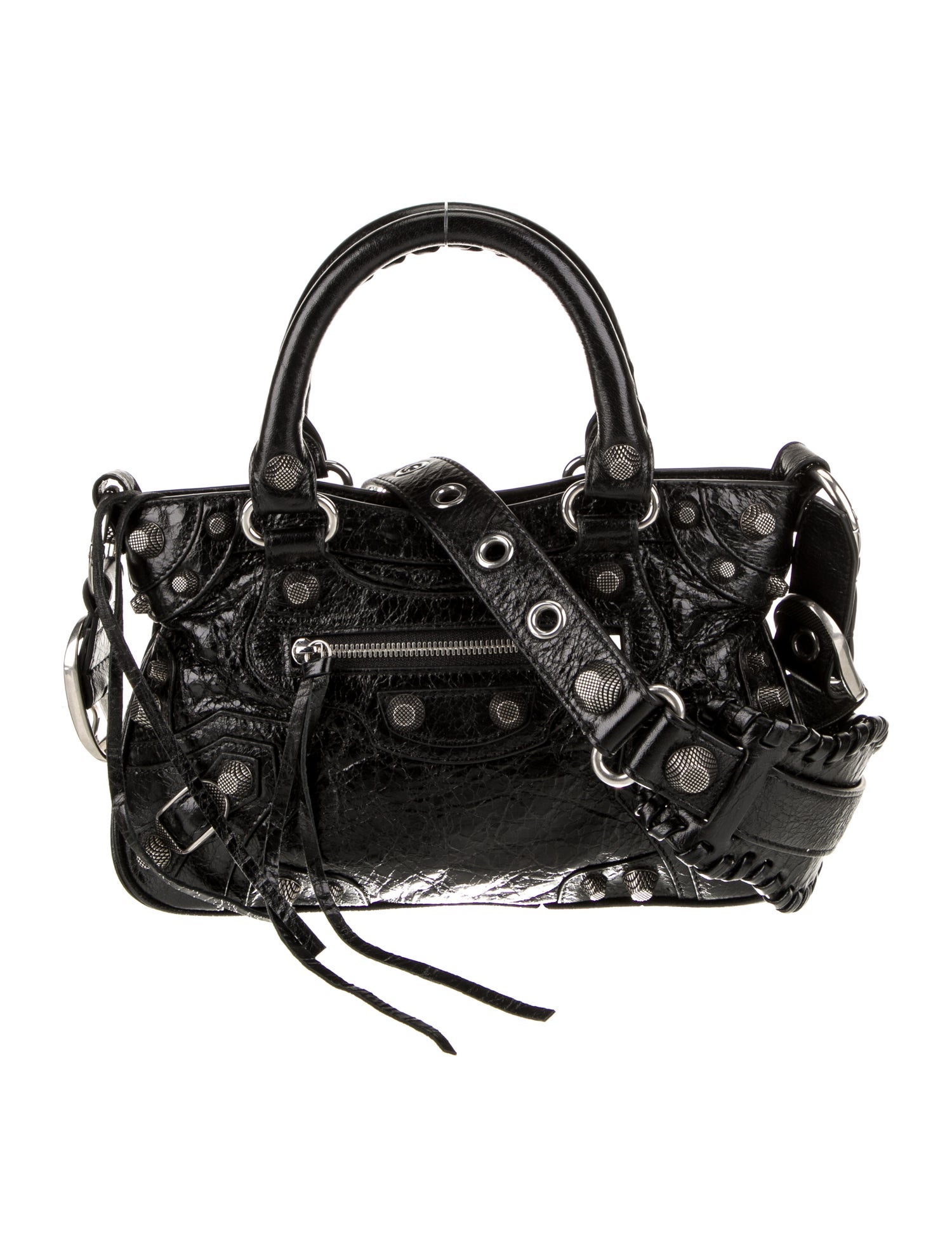 Balenciaga Leather Motocross Classic City