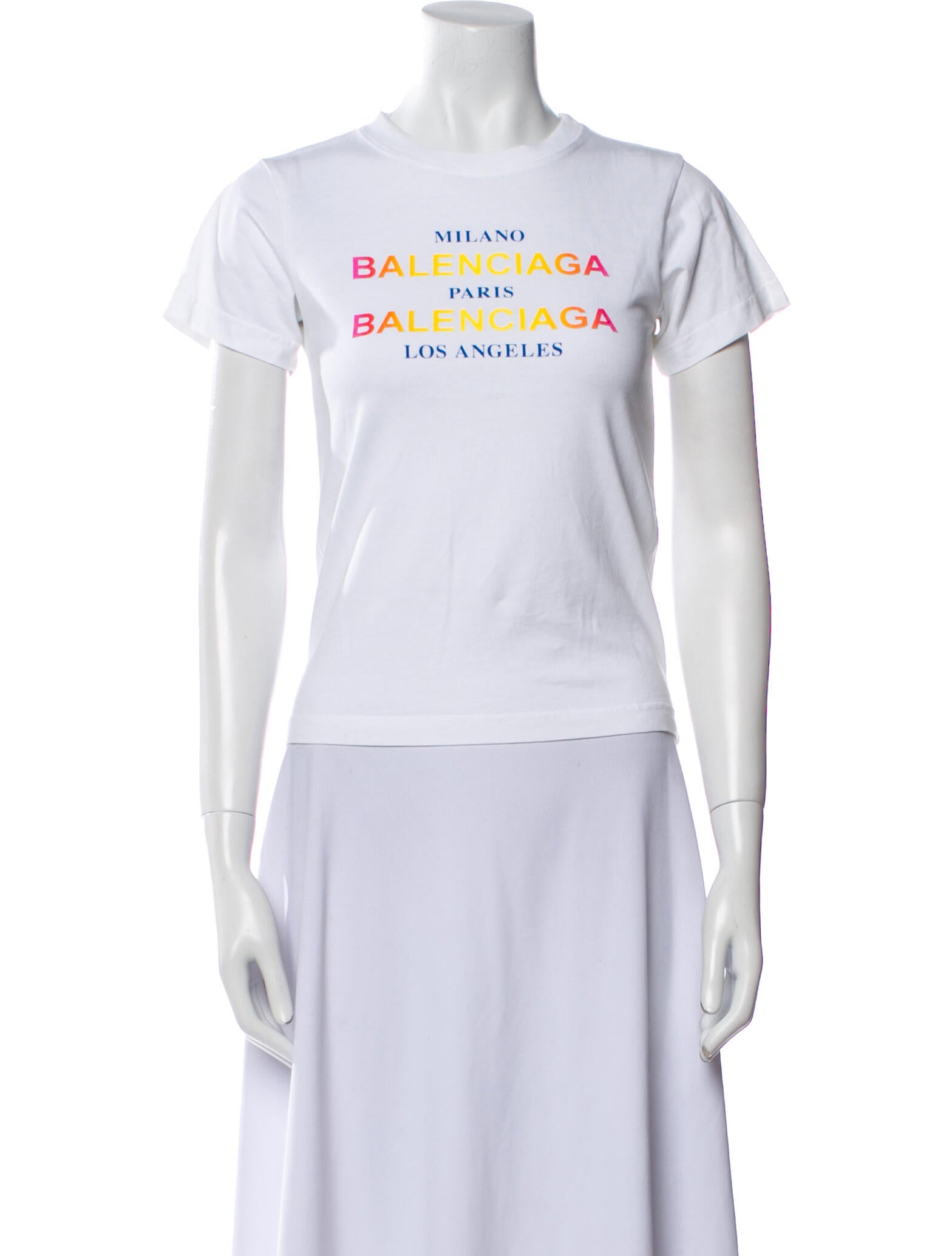 Balenciaga 2017 Graphic Print T-Shirt