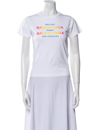 Balenciaga 2017 Graphic Print T-Shirt
