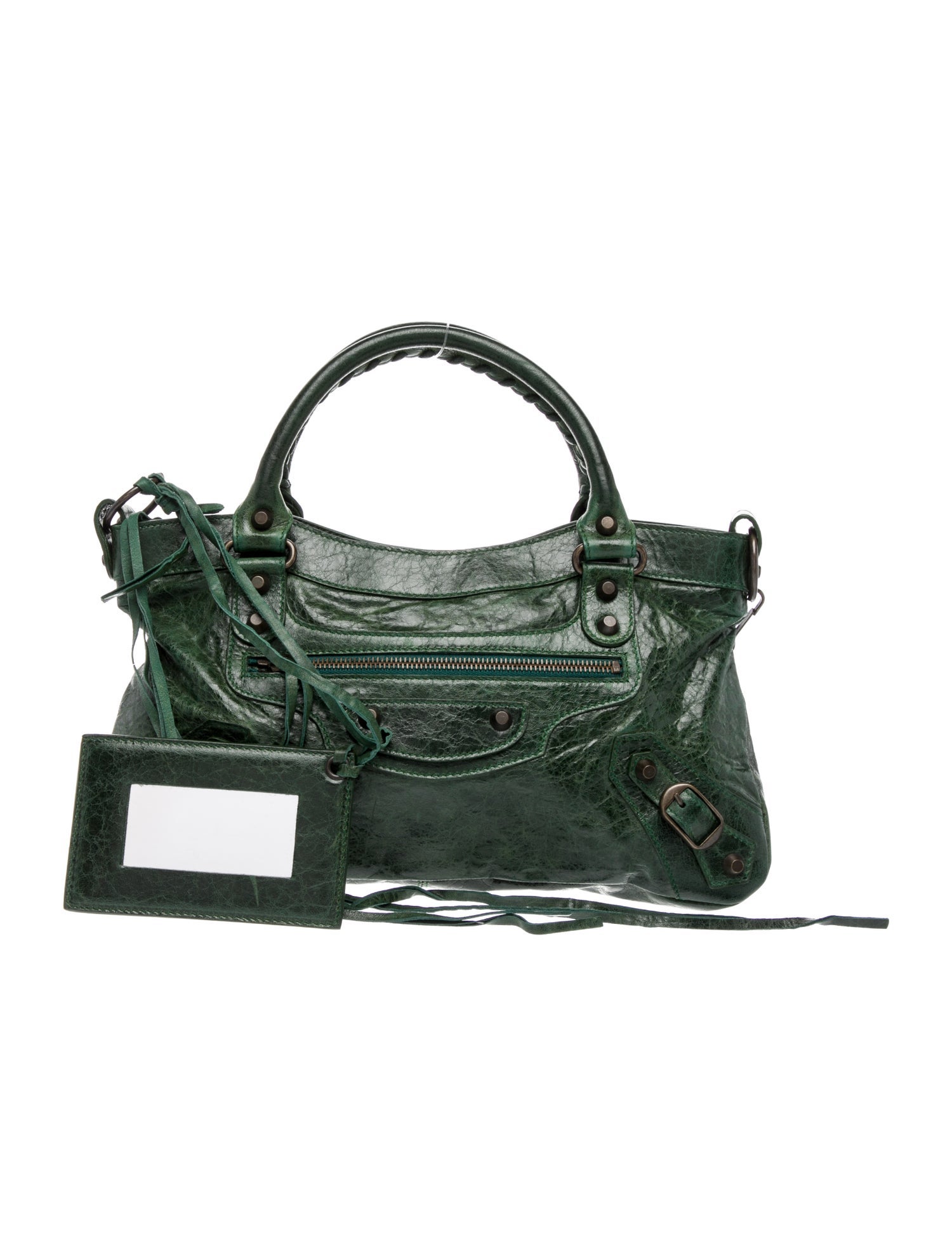 Balenciaga Leather City Bag