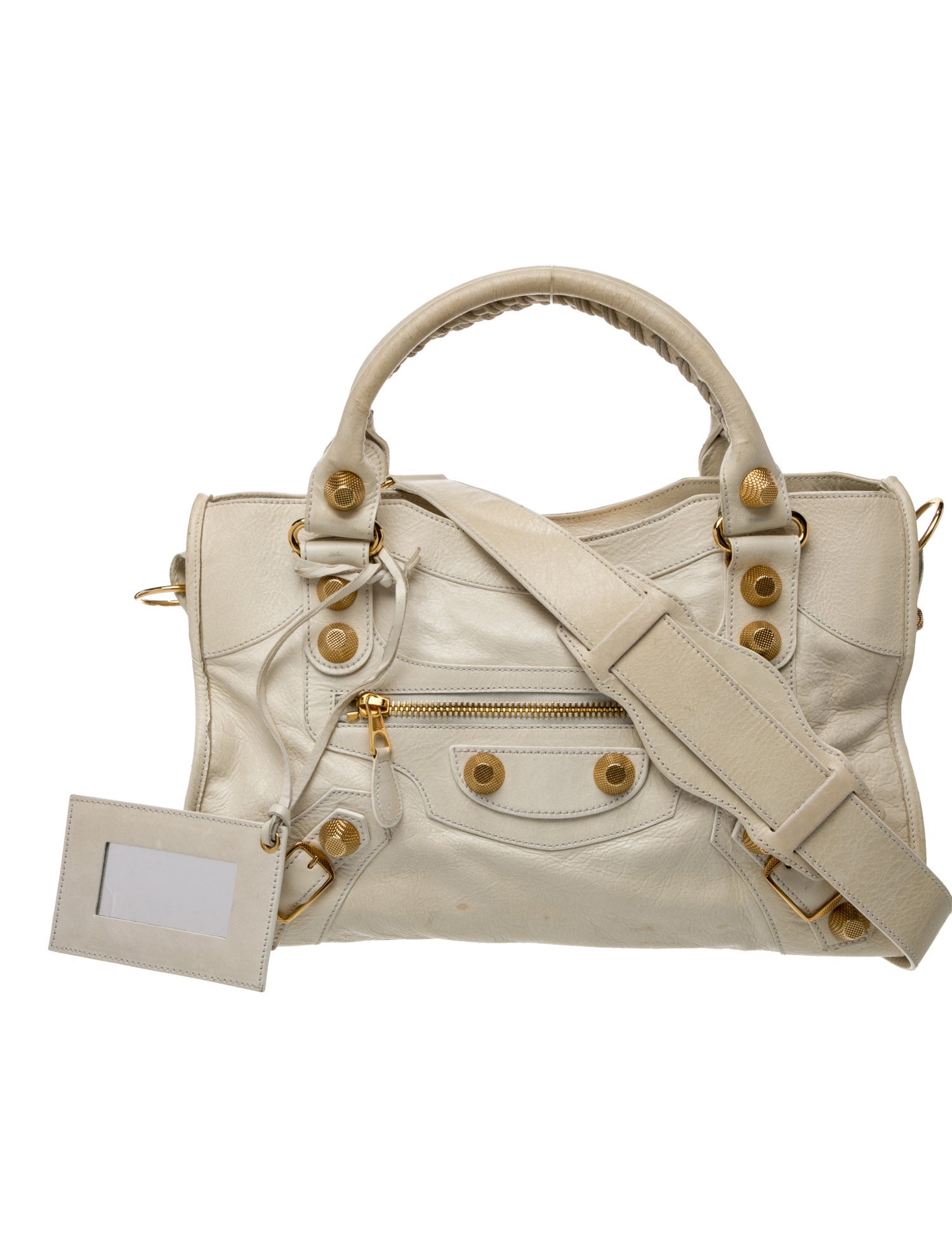 Balenciaga Leather Motocross City Giant