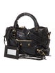 Balenciaga Leather Motocross Classic Mini City Bag Mini