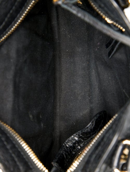 Balenciaga Leather Motocross Classic Mini City Bag Mini