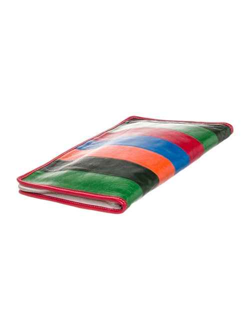 Balenciaga Leather Bazar Pouch