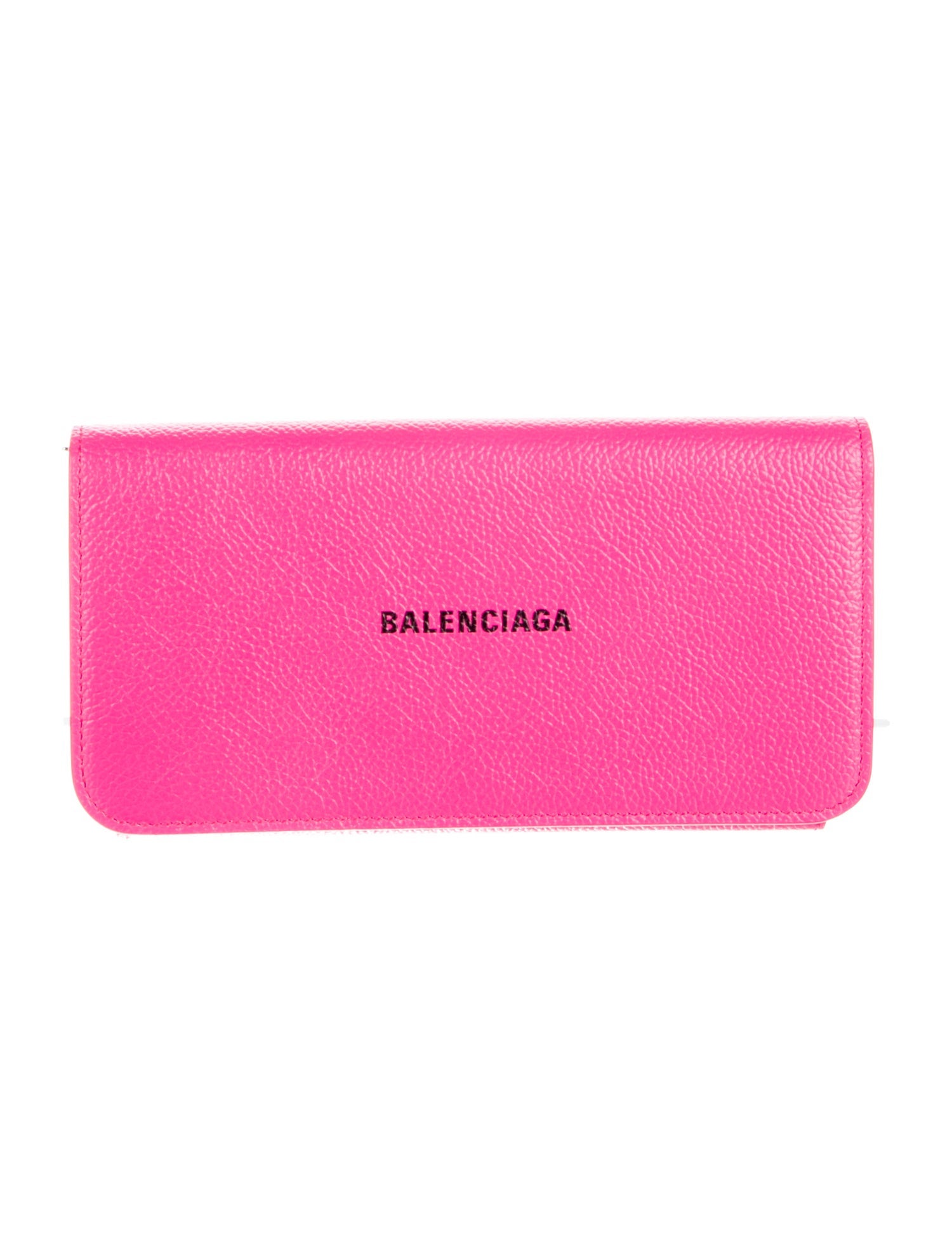 Balenciaga 2020 Leather Continental Wallet
