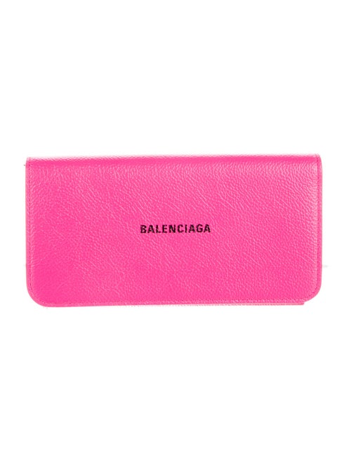 Balenciaga 2020 Leather Continental Wallet