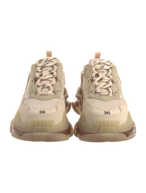 Balenciaga Triple S Clear Sole Chunky Sneakers