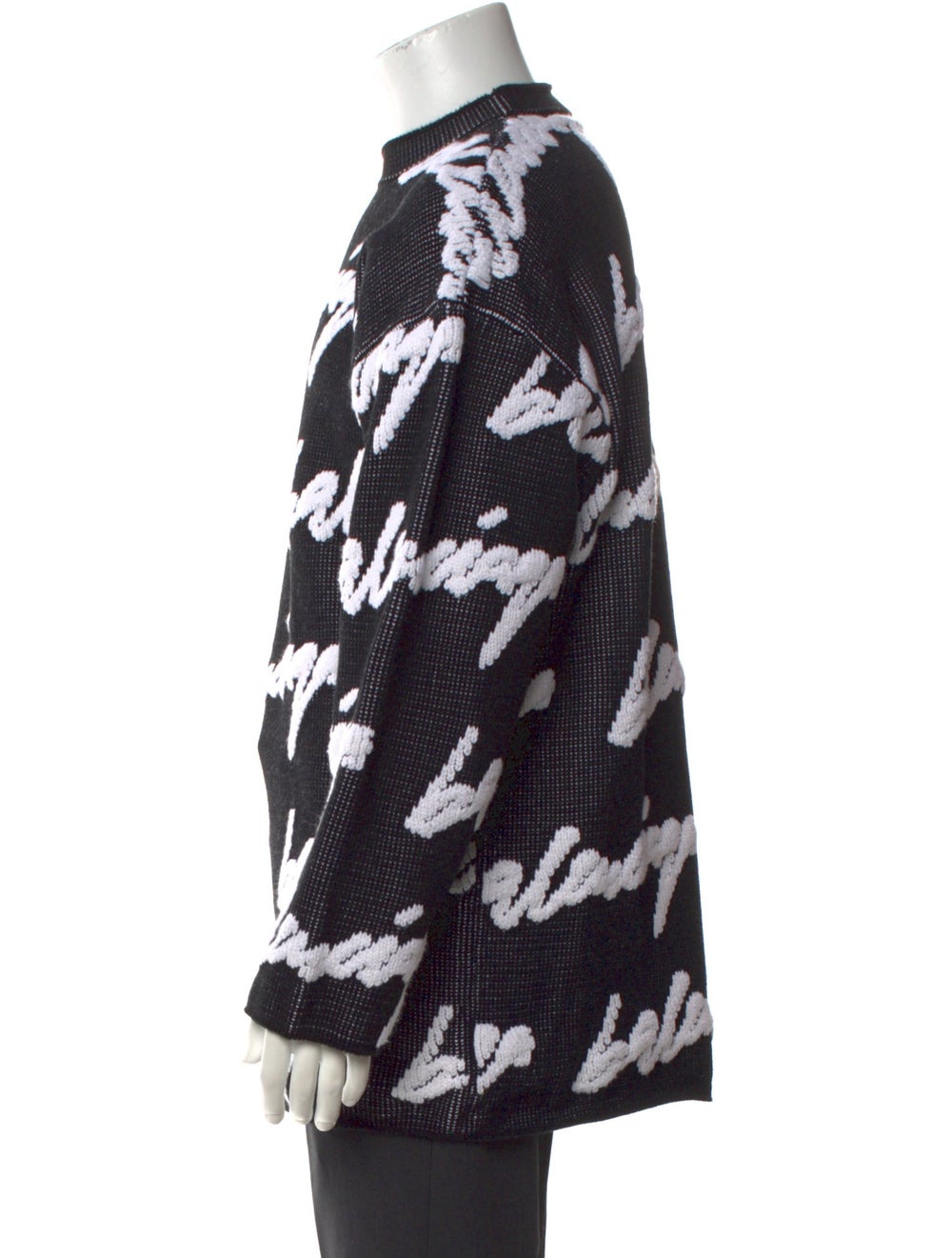 Balenciaga 2020 Repeat Logo Pullover Pullover - image 2