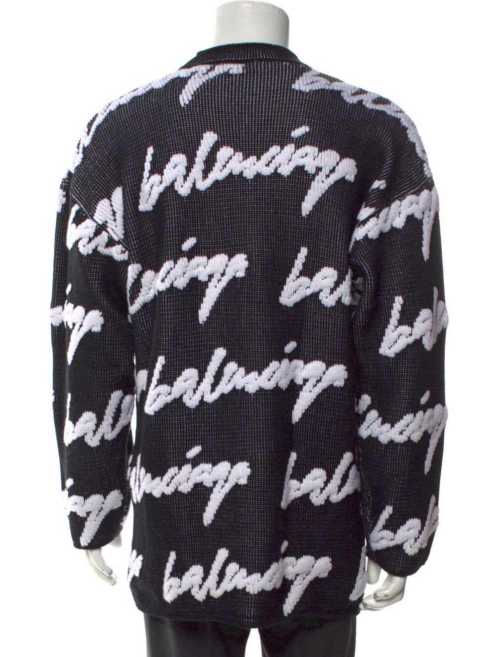Balenciaga 2020 Repeat Logo Pullover Pullover - image 3