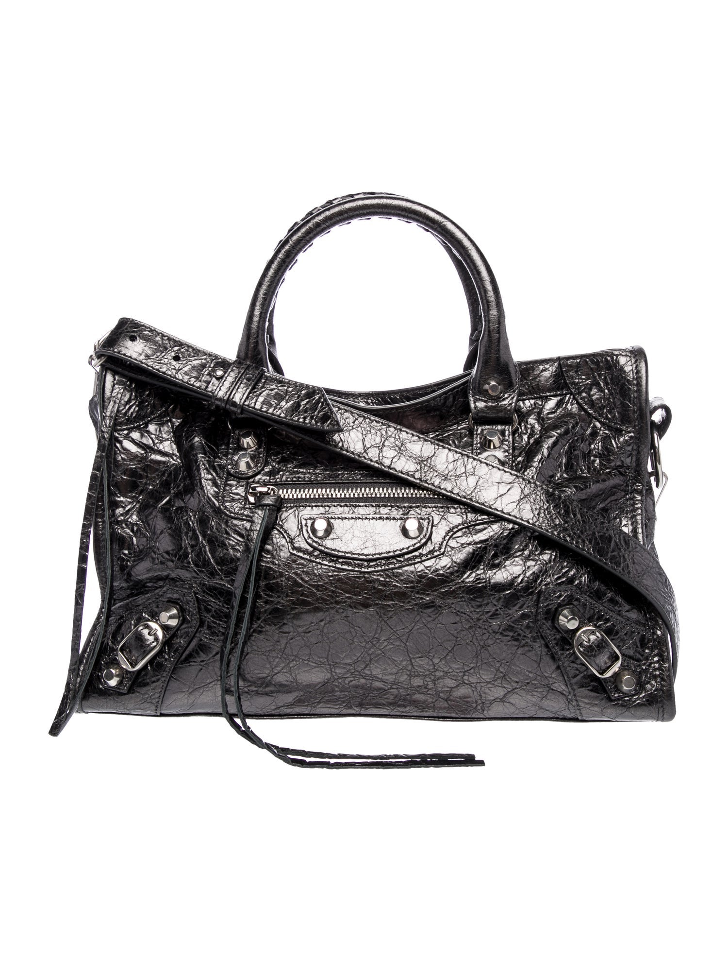 Balenciaga Leather Le City Bag Small 2024