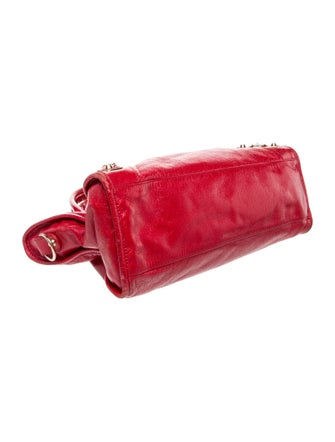 Balenciaga Leather Motocross City Metallic Edge