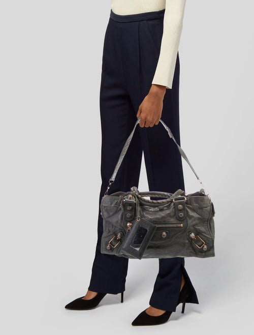 Balenciaga Leather Motocross Giant 21 Part Time