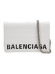 Balenciaga Embossed Leather Clutch