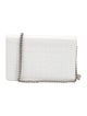 Balenciaga Embossed Leather Clutch