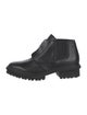 Balenciaga Leather Lace-Up Boots