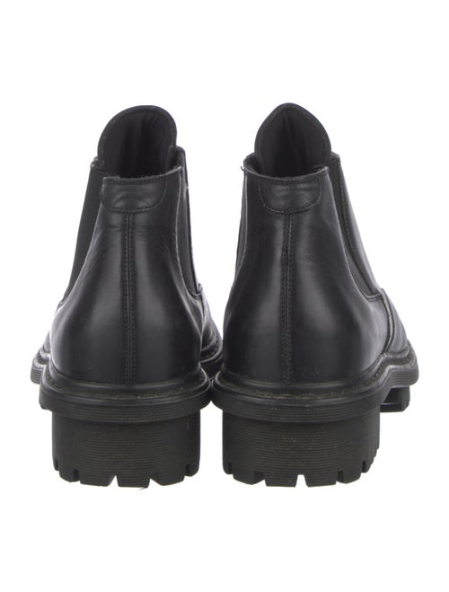 Balenciaga Leather Lace-Up Boots