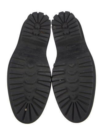 Balenciaga Leather Lace-Up Boots