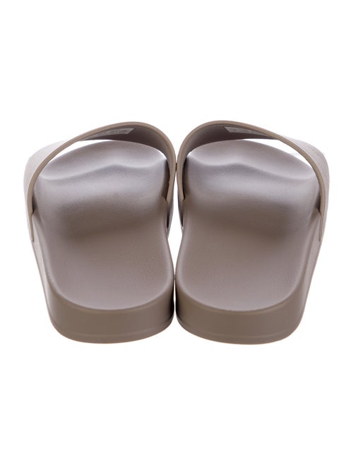 Balenciaga Signature Logo Rubber Slides