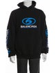Balenciaga 2023 Signature Logo Hoodie