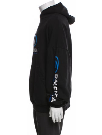 Balenciaga 2023 Signature Logo Hoodie