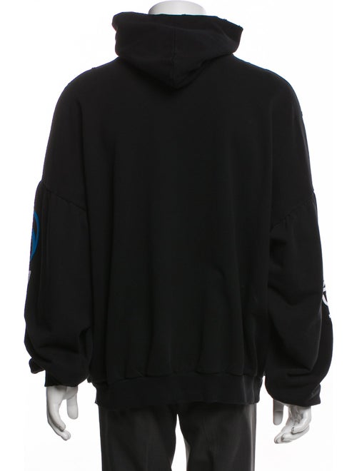 Balenciaga 2023 Signature Logo Hoodie