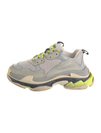 Balenciaga Triple S 'Grey Fluorescent' Sneakers