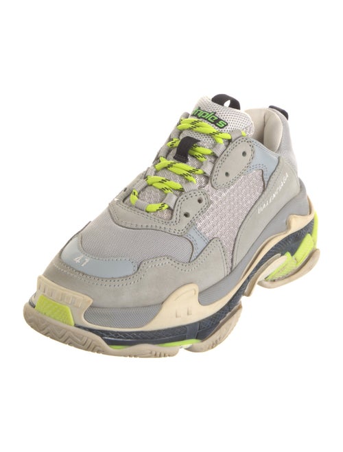 Balenciaga Triple S 'Grey Fluorescent' Sneakers