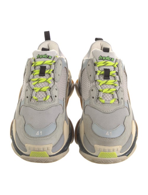 Balenciaga Triple S 'Grey Fluorescent' Sneakers