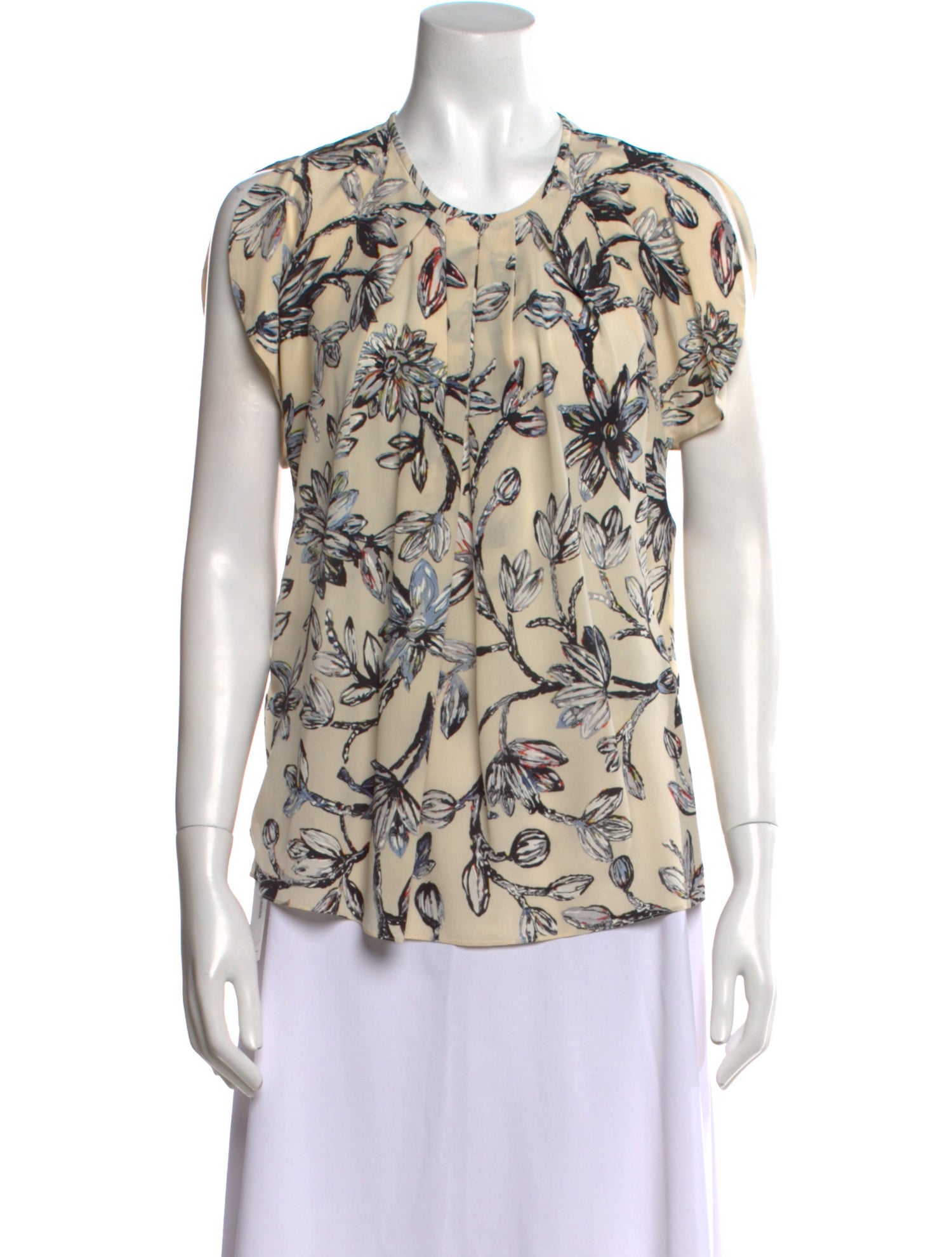 Balenciaga 2012 Silk Blouse