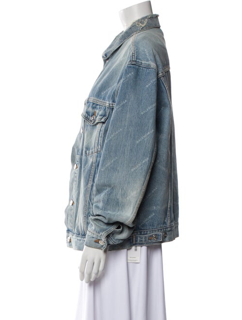 Balenciaga 2017 'All Over' Denim Jacket