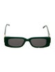 Balenciaga Square Tinted Sunglasses