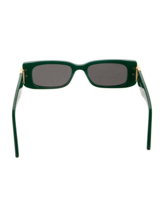 Balenciaga Square Tinted Sunglasses