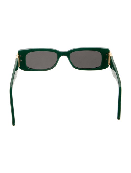 Balenciaga Square Tinted Sunglasses