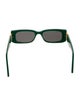 Balenciaga Square Tinted Sunglasses