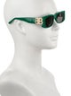 Balenciaga Square Tinted Sunglasses
