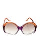 Balenciaga Oversize Gradient Sunglasses