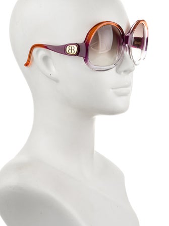 Balenciaga Oversize Gradient Sunglasses