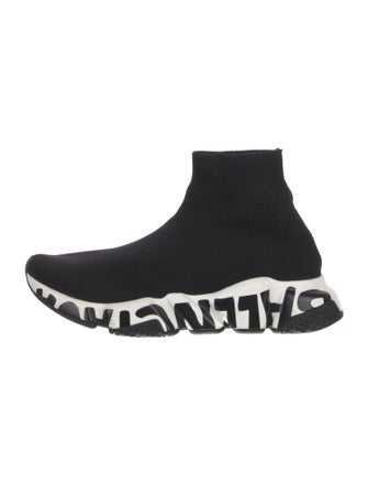 Balenciaga Speed Trainer 'Graffiti' Sock Sneakers