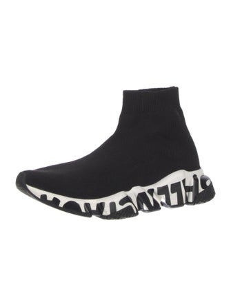 Balenciaga Speed Trainer 'Graffiti' Sock Sneakers