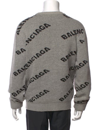 Balenciaga 2018 'All Over Logo' Pullover