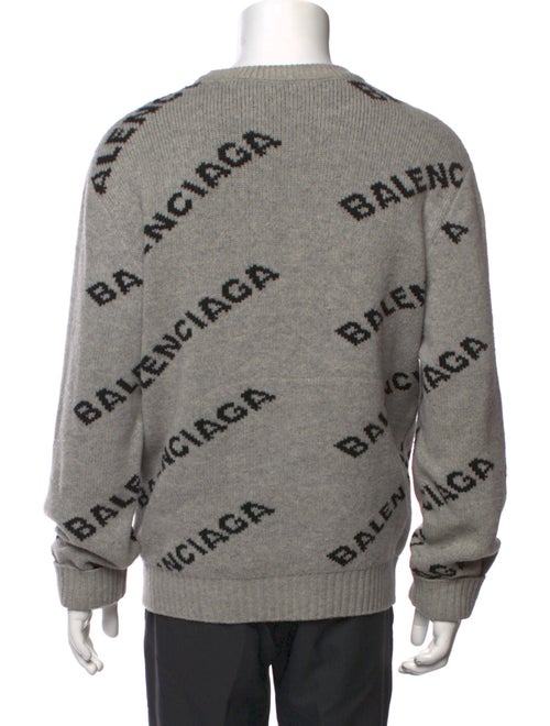 Balenciaga 2018 'All Over Logo' Pullover