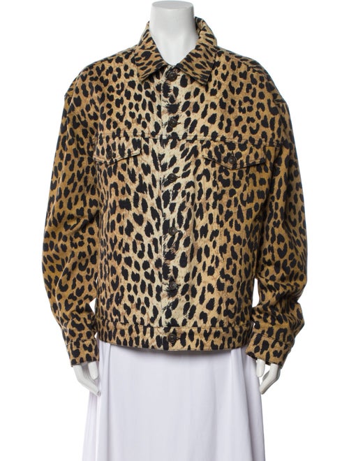 Balenciaga 2019 Animal Print Jacket