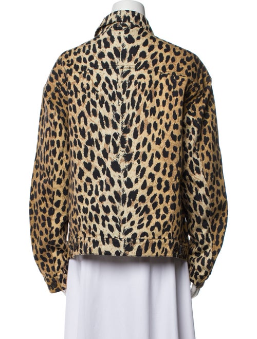 Balenciaga 2019 Animal Print Jacket