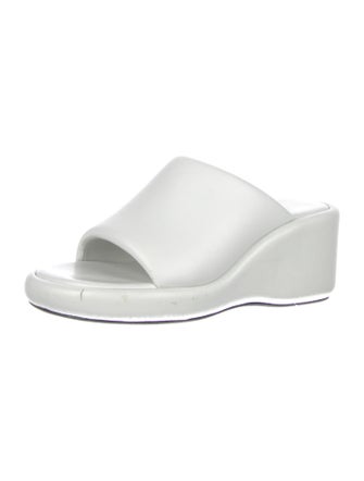 Balenciaga Leather Slides