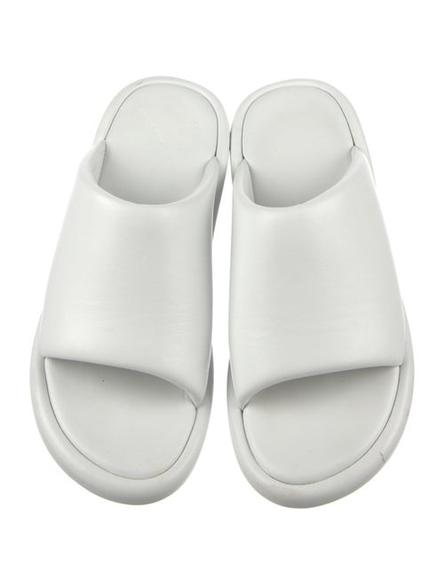 Balenciaga Leather Slides