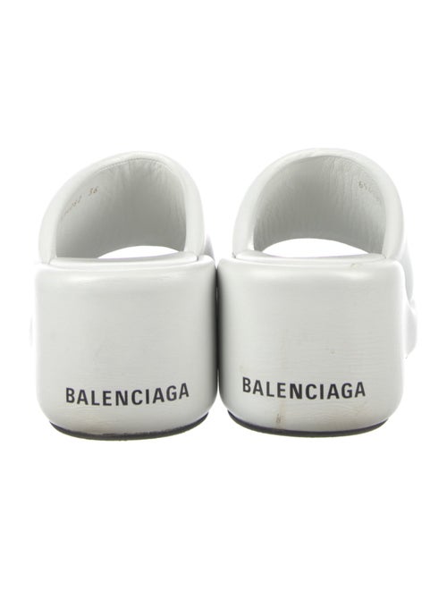 Balenciaga Leather Slides