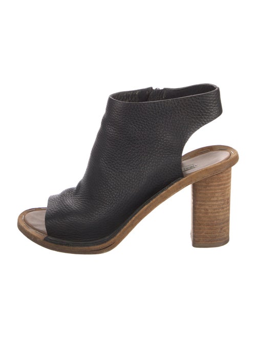 Balenciaga Leather Slingback Sandals