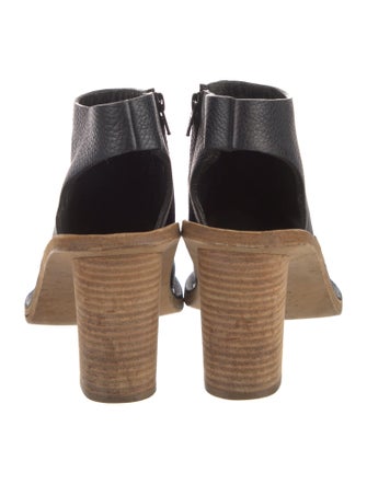 Balenciaga Leather Slingback Sandals