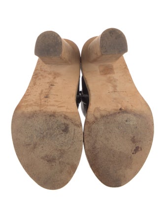 Balenciaga Leather Slingback Sandals