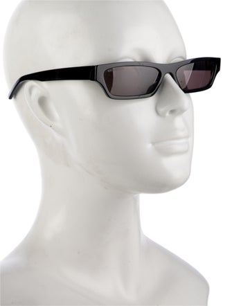 Balenciaga Narrow Tinted Sunglasses